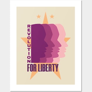 revolution for liberty Posters and Art